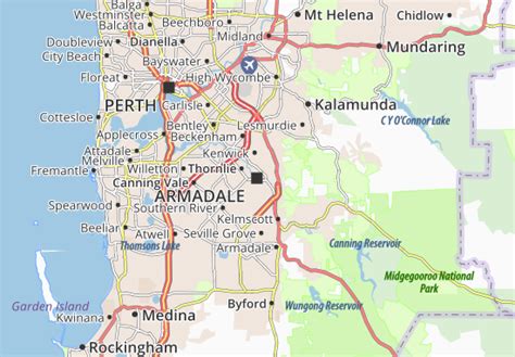 Armadale Map .